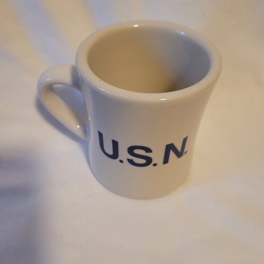 USN Diner Mug Vintage